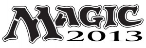 Magic the Gathering Logo 2013 - Logo only reads "Magic" and the number 2013