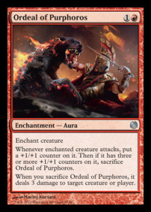 Magic the Gathering Theros Spoiler Card Image Karte Ordeal of Purphoros