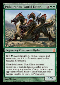 Magic the Gathering Theros Spoiler Card Image Karte Polukranos World Eater