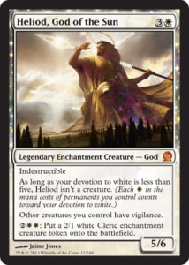 Magic the Gathering Theros Visual Spoiler Heliod God of the Sun