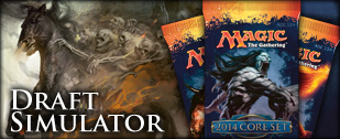 Magic the Gathering Magic 2014 M14 Draft Simulator