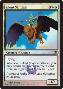 Born-of-the-Gods-Spoiler-PreRelease-Silent-Sentinel